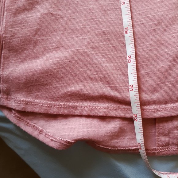 Candie's Rose Pink Quarter Sleeve Button Down Top - Picture 8 of 10